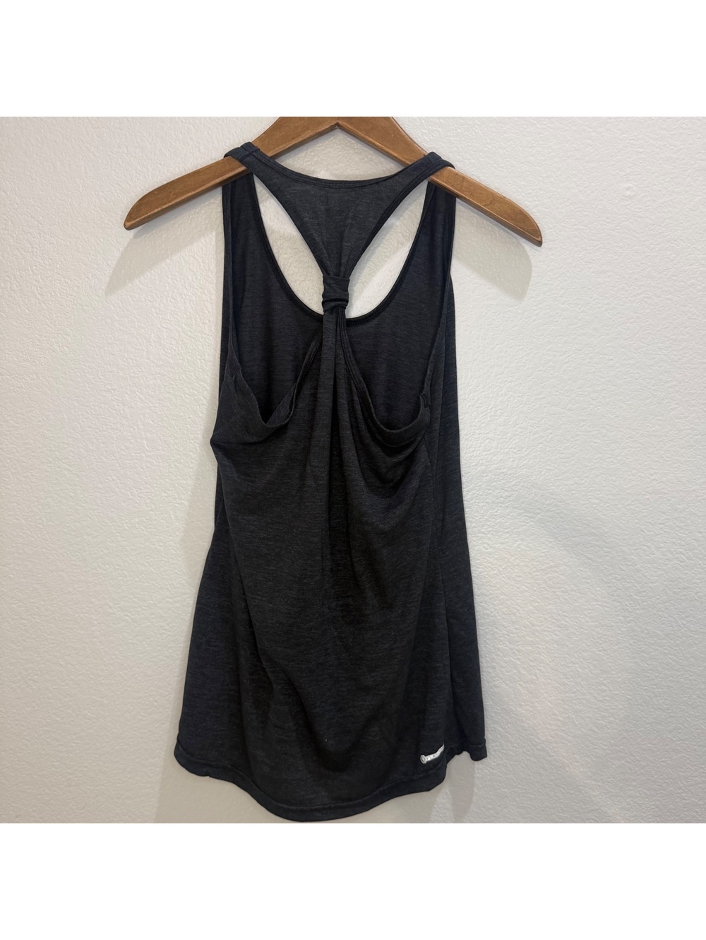 The North Face Women's FlashDry Grey/Black Racerback Tank Top, Size M